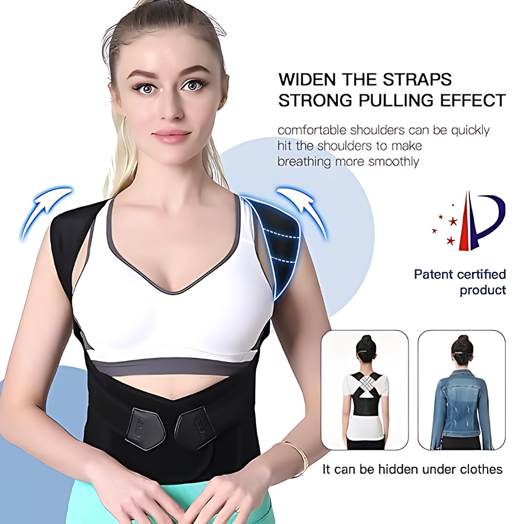 Adjustable Back Posture Corrector/ Slouching Relieve Pain Belt Women Men