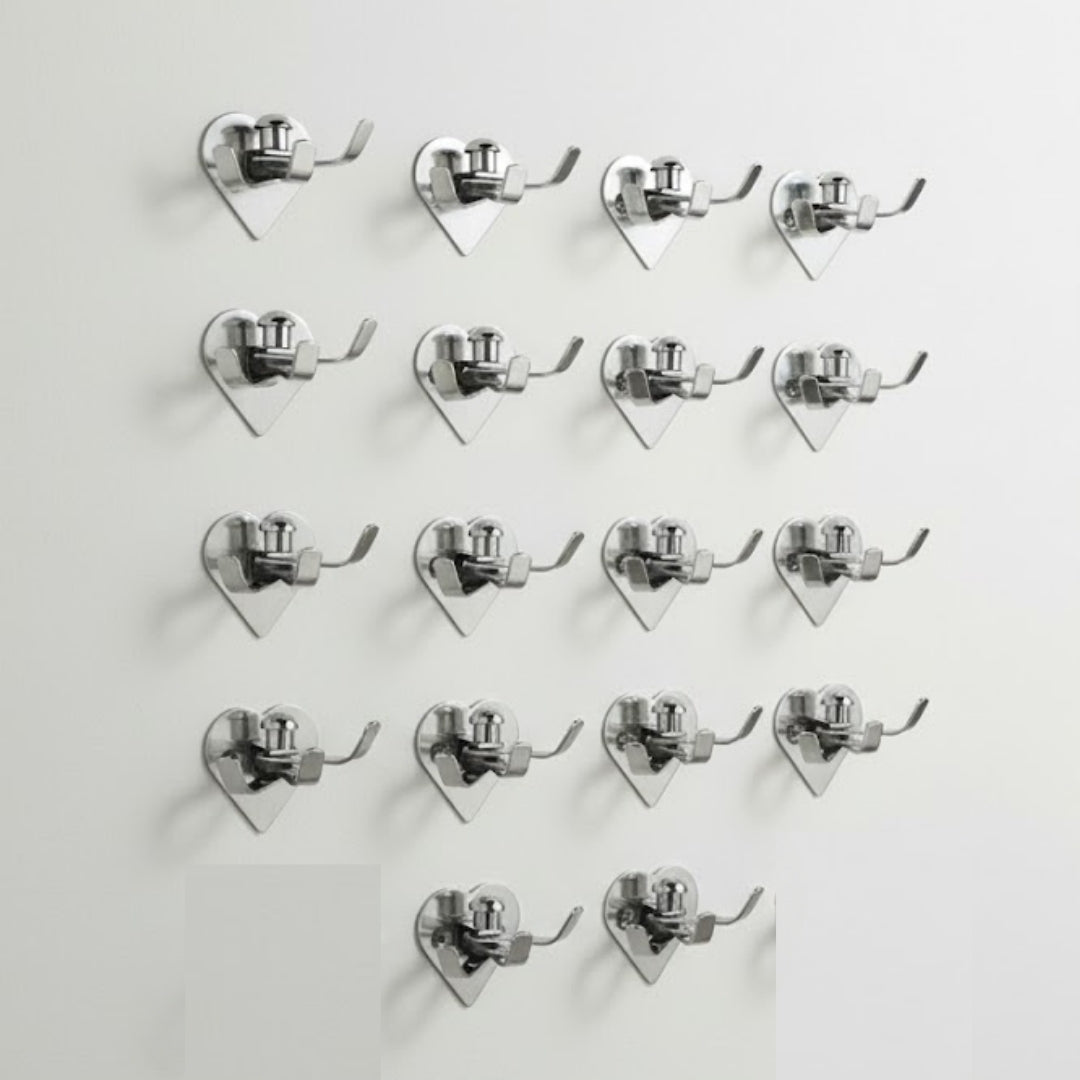 KAY SEVEN SS Pan Moving Khuntee, Folding Khunti 3 Way Coat Hook, Works As Wall Hooks & Cloth Hanger As Well Handicraft & Handmade (Pan Moving Khunti)