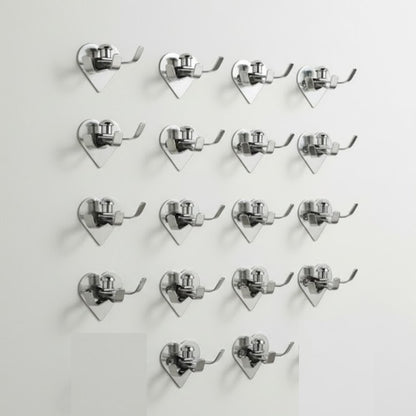 KAY SEVEN SS Pan Moving Khuntee, Folding Khunti 3 Way Coat Hook, Works As Wall Hooks & Cloth Hanger As Well Handicraft & Handmade (Pan Moving Khunti)