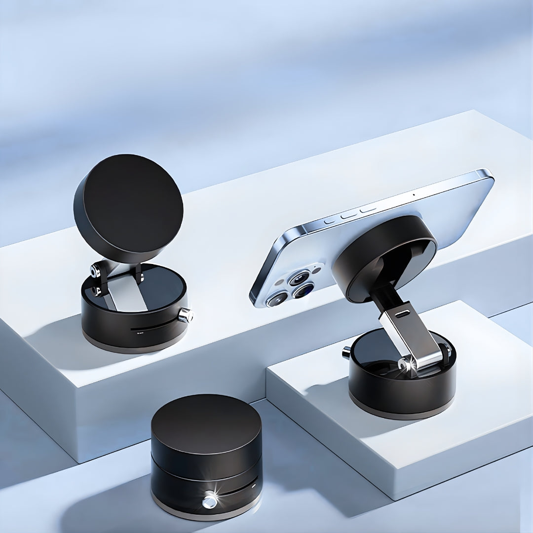 Vacuum Magnetic Suction Phone Holder