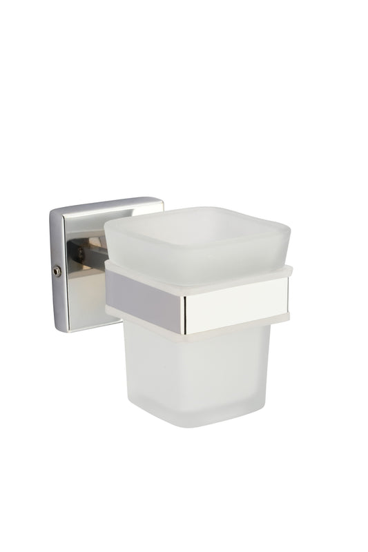 FROSTED SQUARE SOAP DISH HOLDER