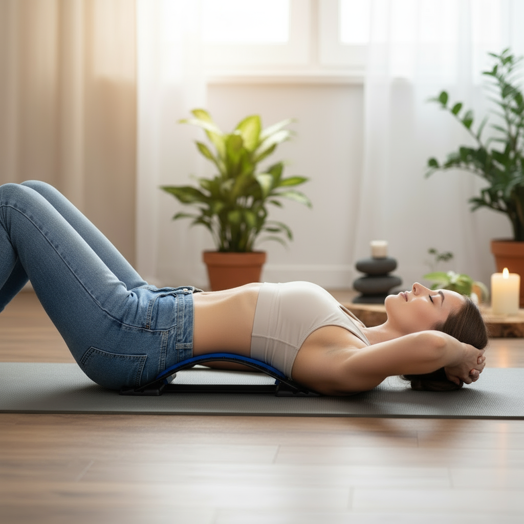 Back Stretcher Clear Hand Position