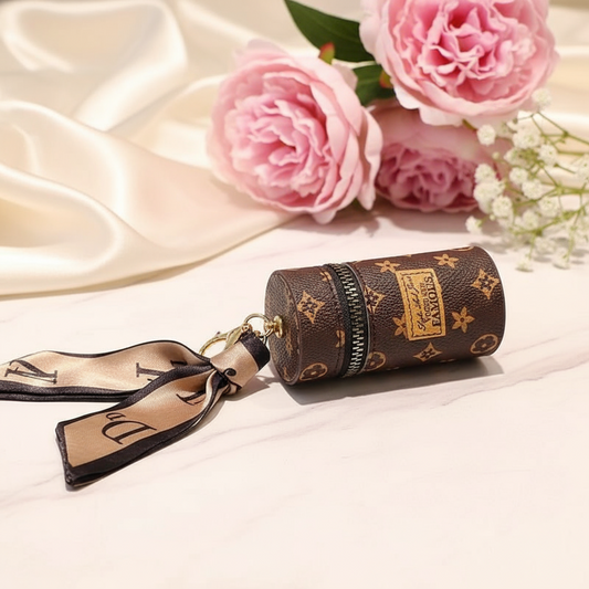 Mini Lipstick Case Keychain